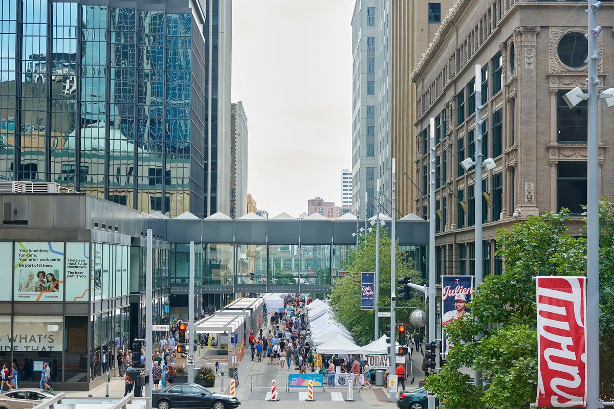 Downtown Minneapolis Street Art Festival 