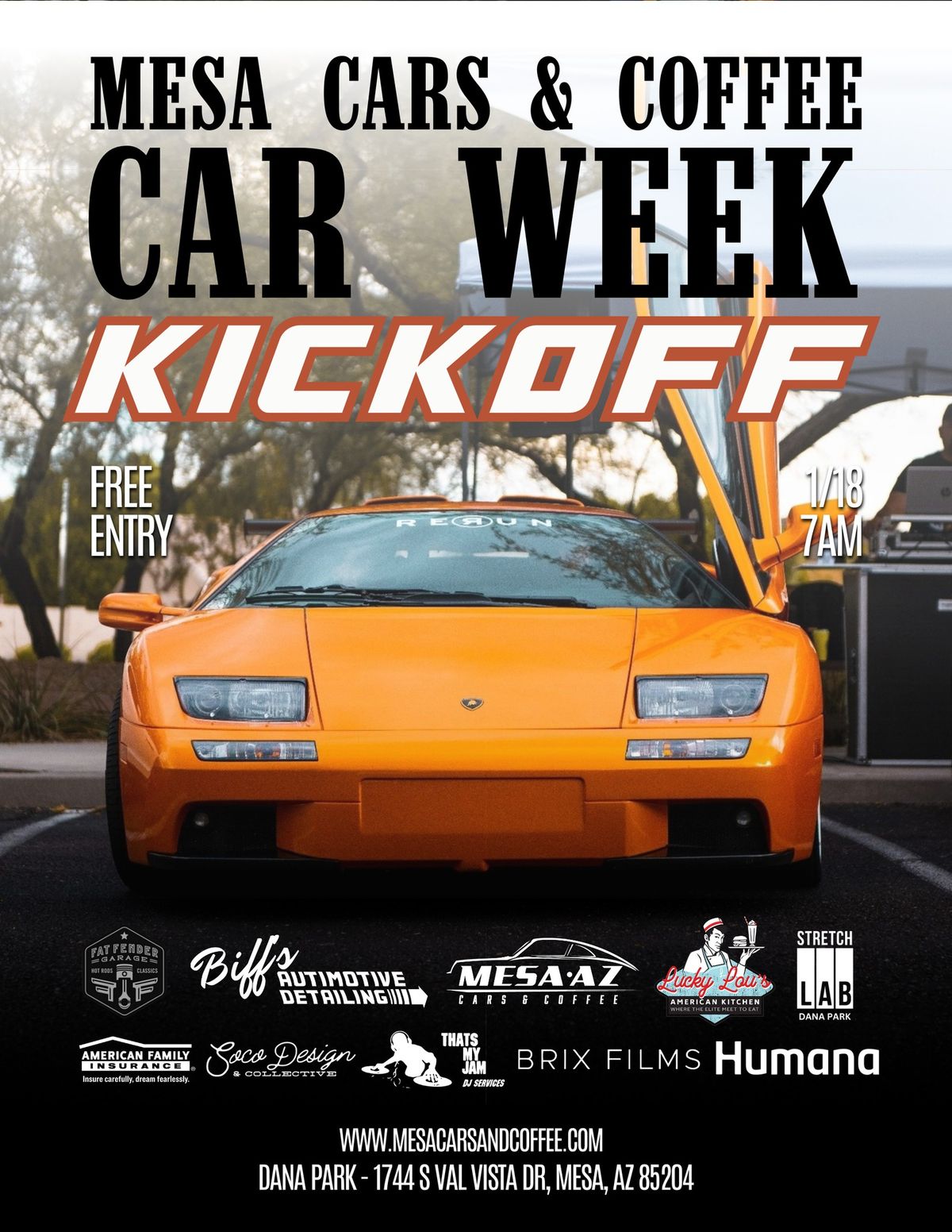 Mesa Cars & Coffee - AZ Car Week Kickoff