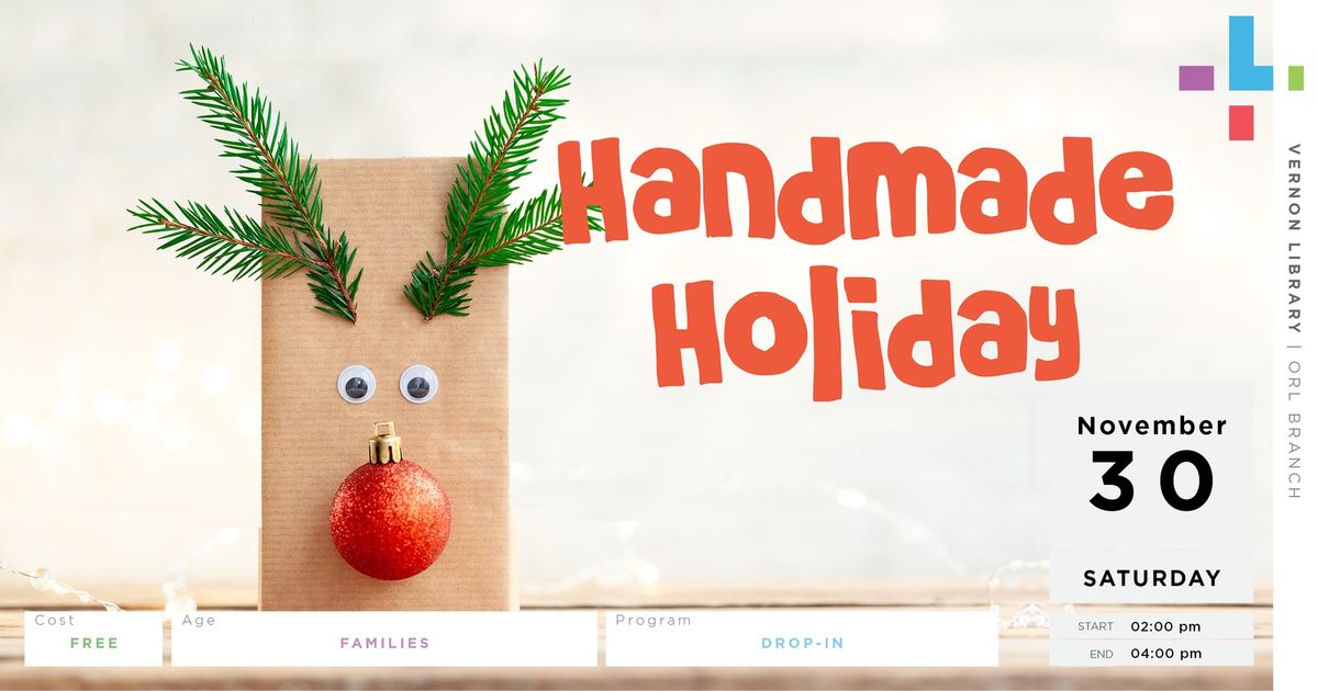 Handmade Holiday at the Vernon Library