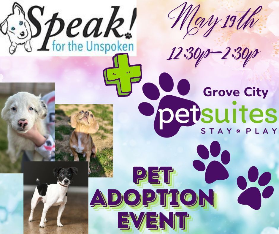 Adoption Event with Speak for the Unspoken