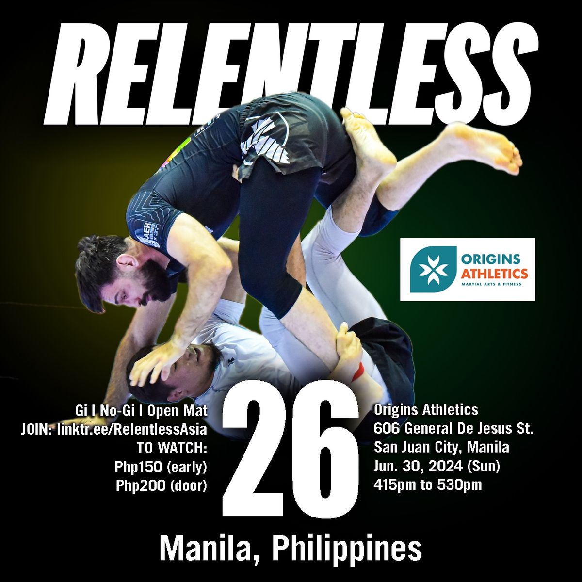 Relentless 26: Manila City