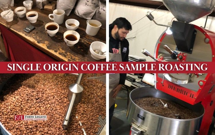 Single Origin Coffee Sample Roasting