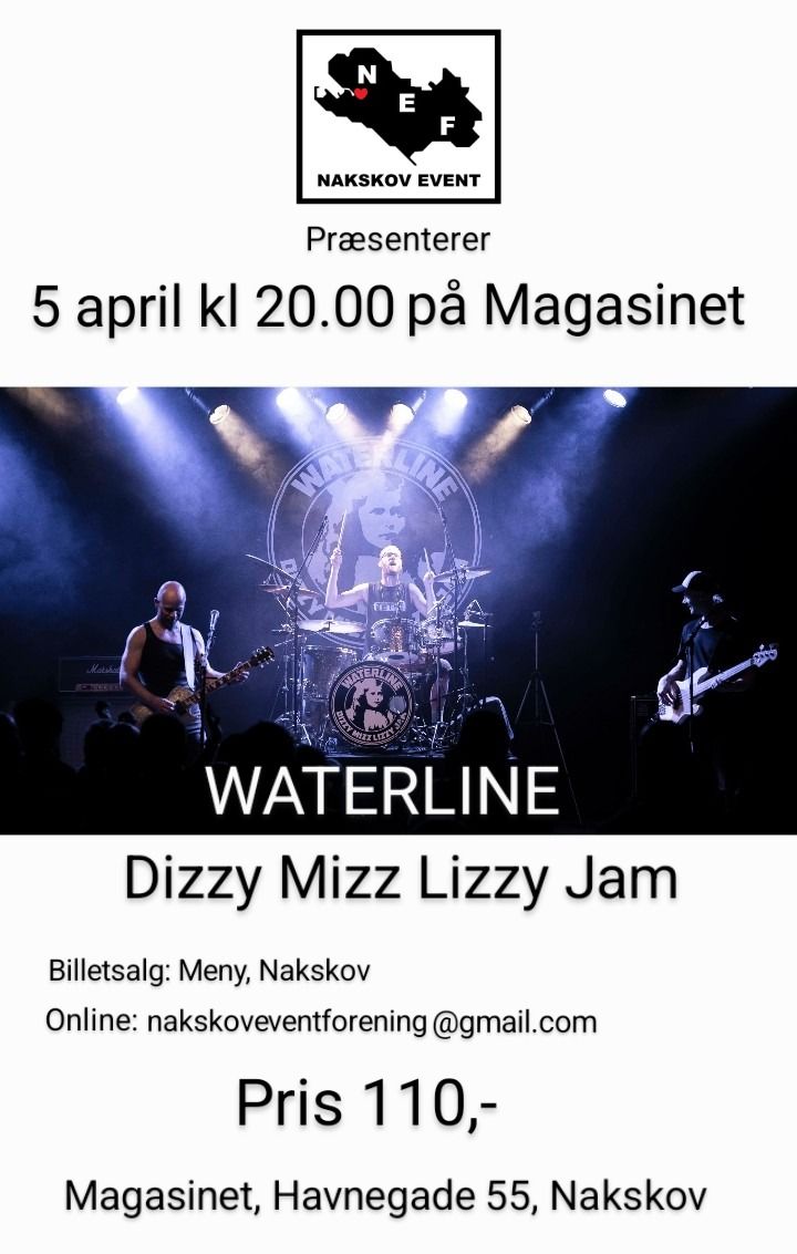 WATERLINE - Dizzy Mizz Lizzy Jam