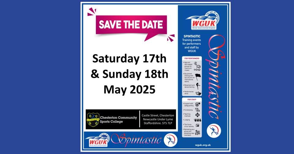 WGUK Spintastic Weekend 2025 : SAVE THE DATE