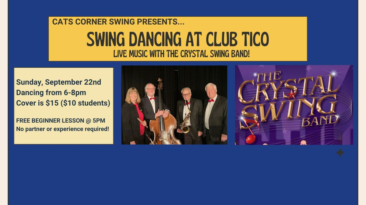 Swing Dance with The Crystal Swing Band