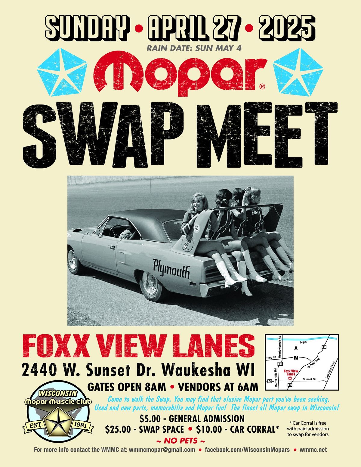 WMMC'S SPRING SWAP MEET 2025!