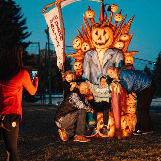 Pumpkins After Dark
