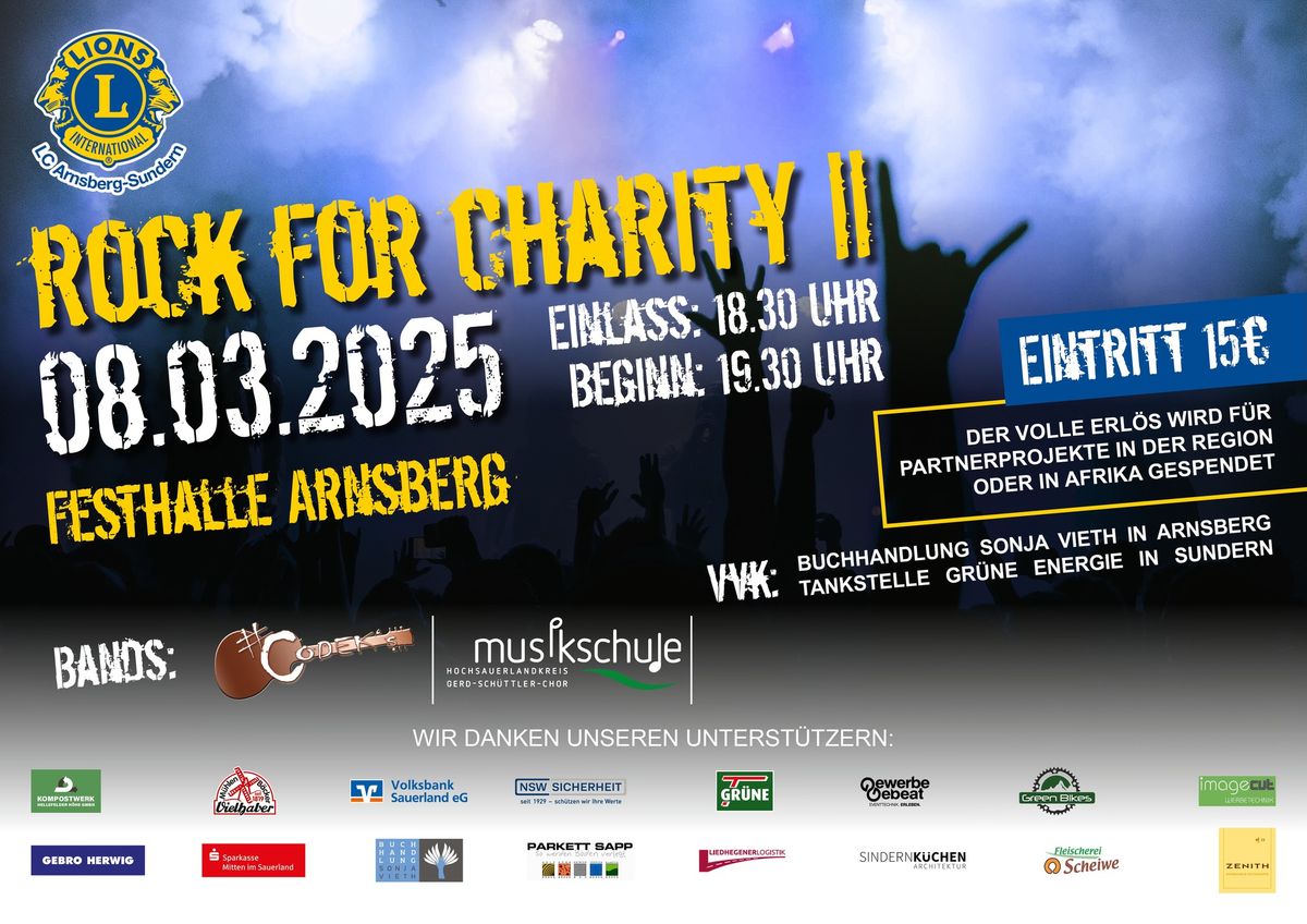 ROCK FOR CHARITY II