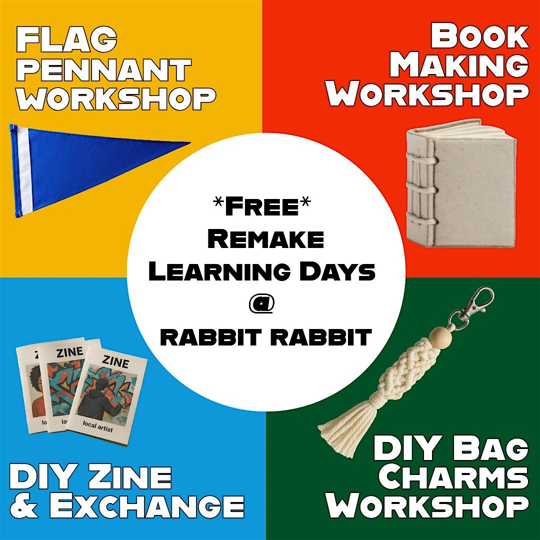 Bag Charm Workshop at rabbit RABBIT (A Remake family event)