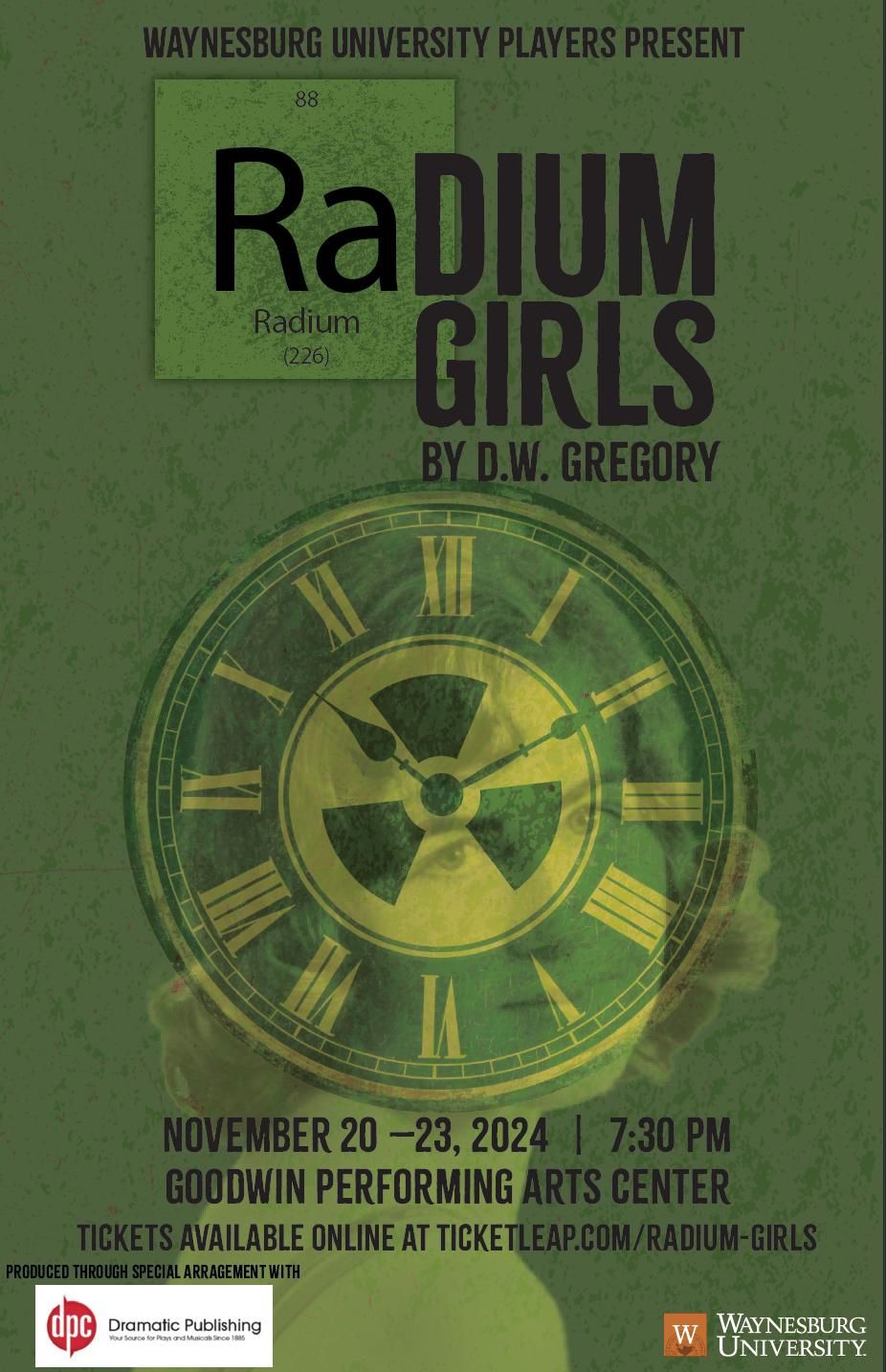 Radium Girls at Capitol Civic Centre