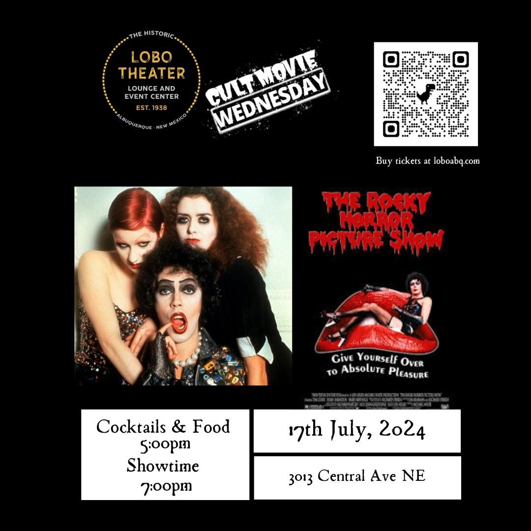 Cult Classic Movie Wednesdays Presenting: The Rocky Horror Picture Show