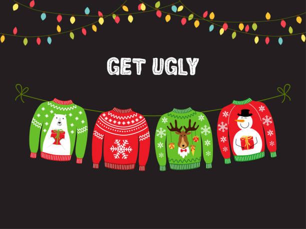 Ugly Sweater -Bingo Party 