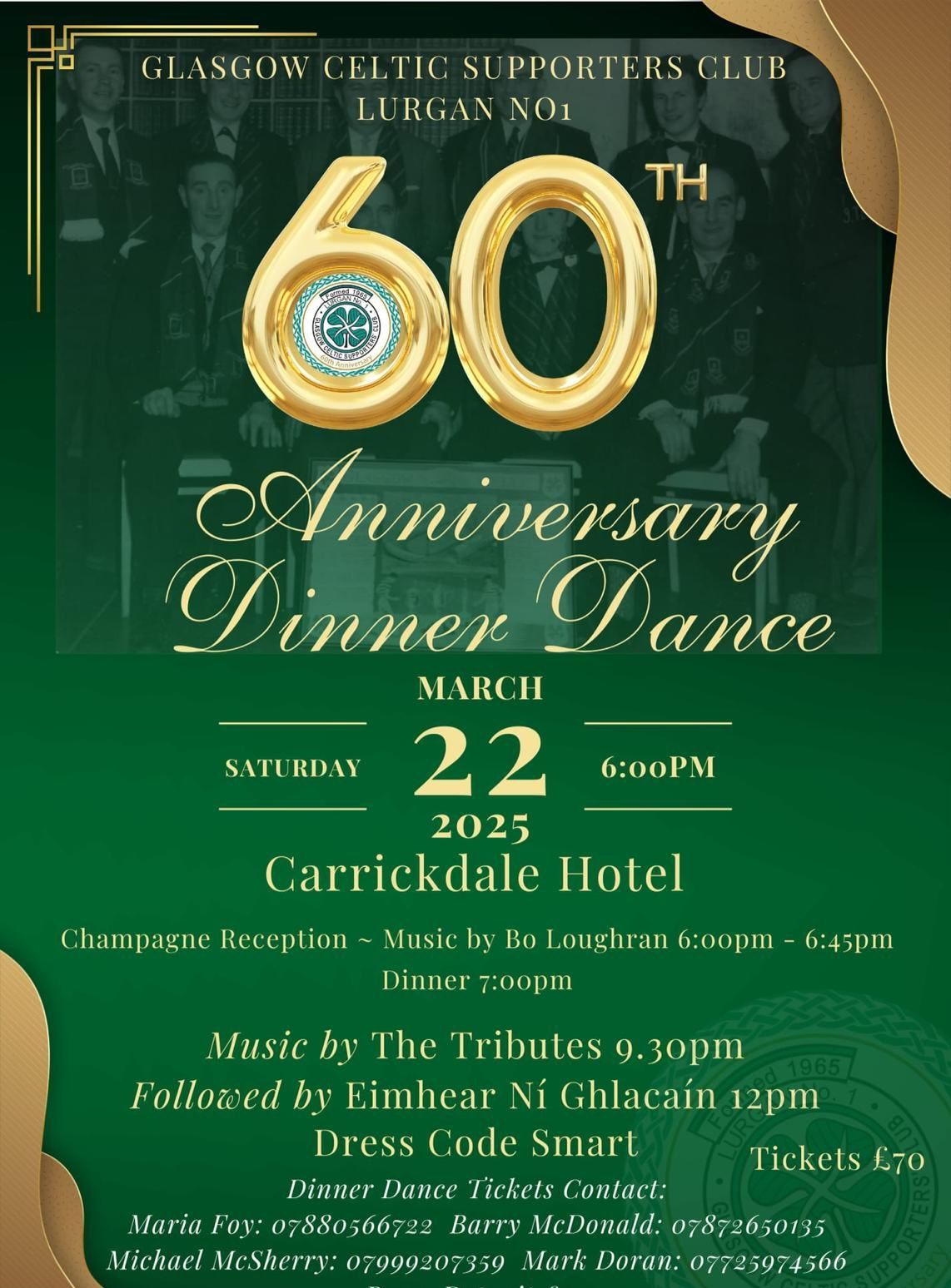 Lurgan No.1 - 60th Anniversary Gala Dinner