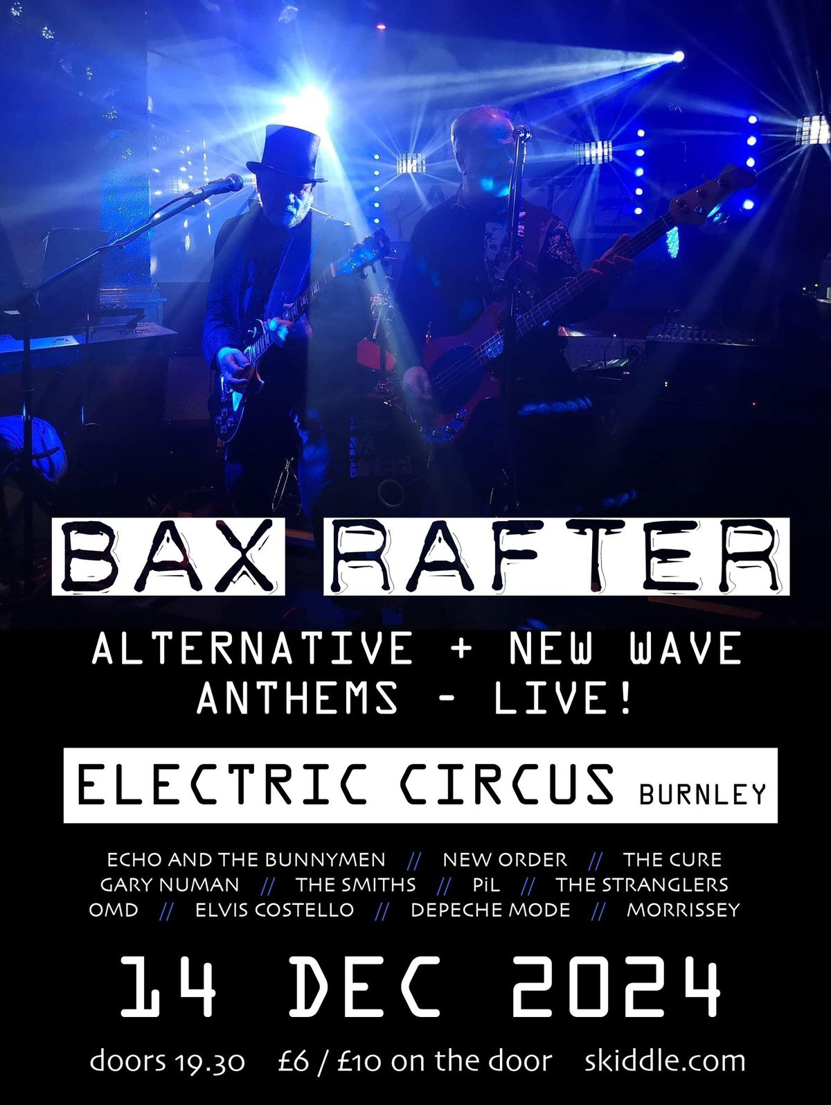 Bax Rafter - Alternative & New Wave Anthems!