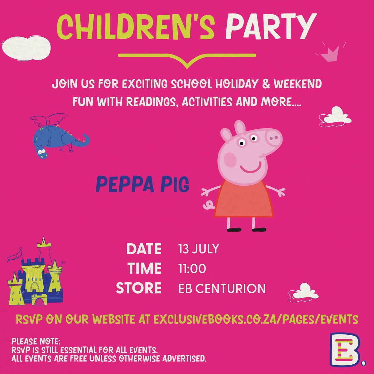 Children\u2019s Event: Peppa Pig
