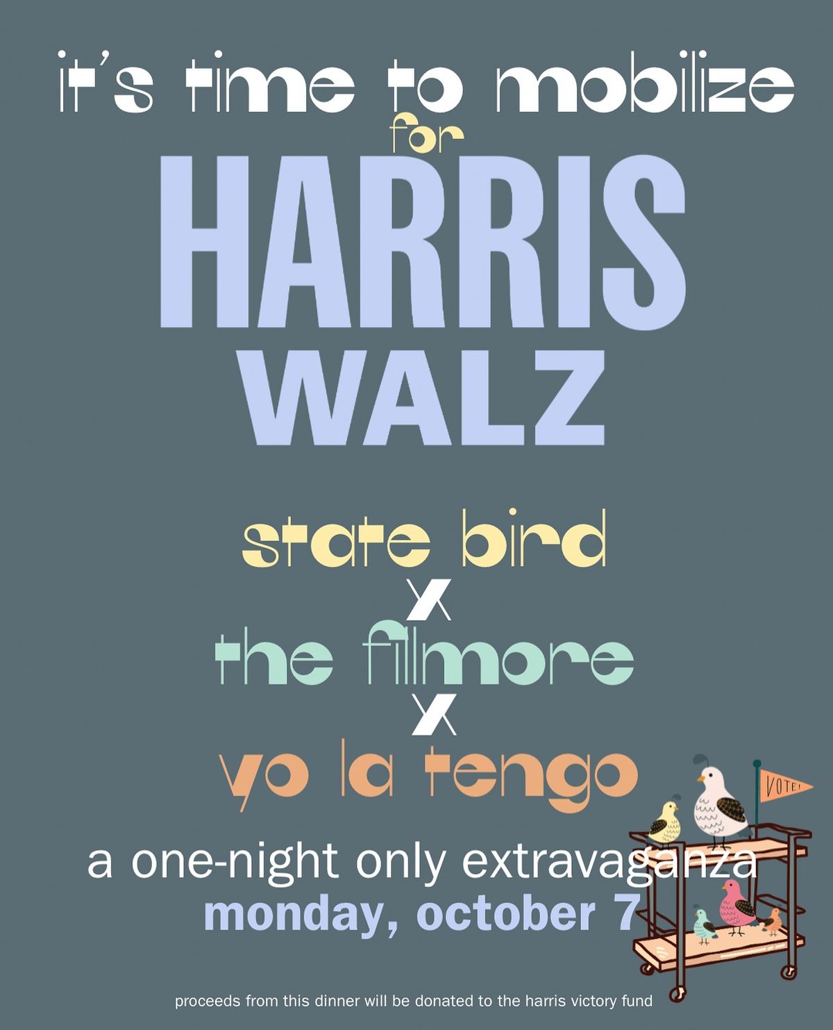 Harris Victory Fund Extravaganza