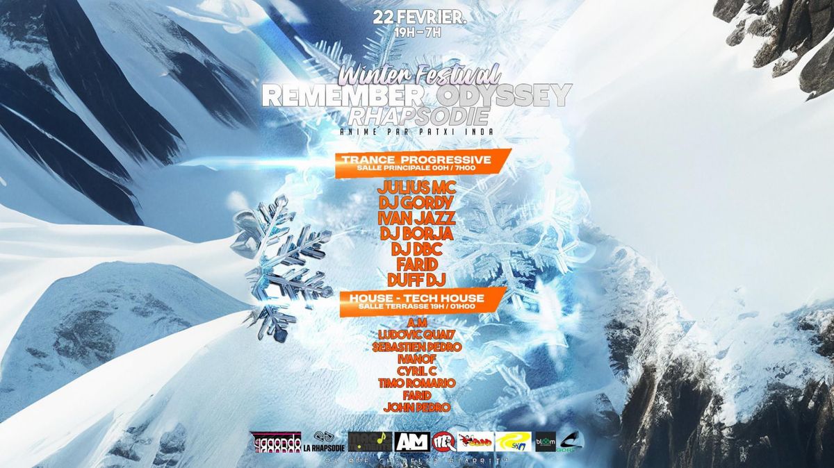 REMEMBER ODYSSEY @ LA RHAPSODIE BTZ \/ WINTER FESTIVAL