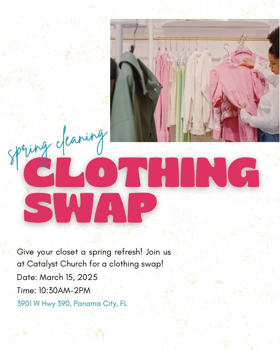 Spring Cleaning Clothing Swap \u2728