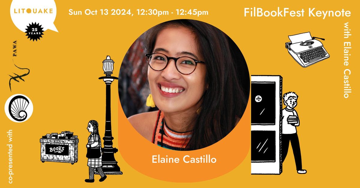 FilBookFest Keynote with Elaine Castillo