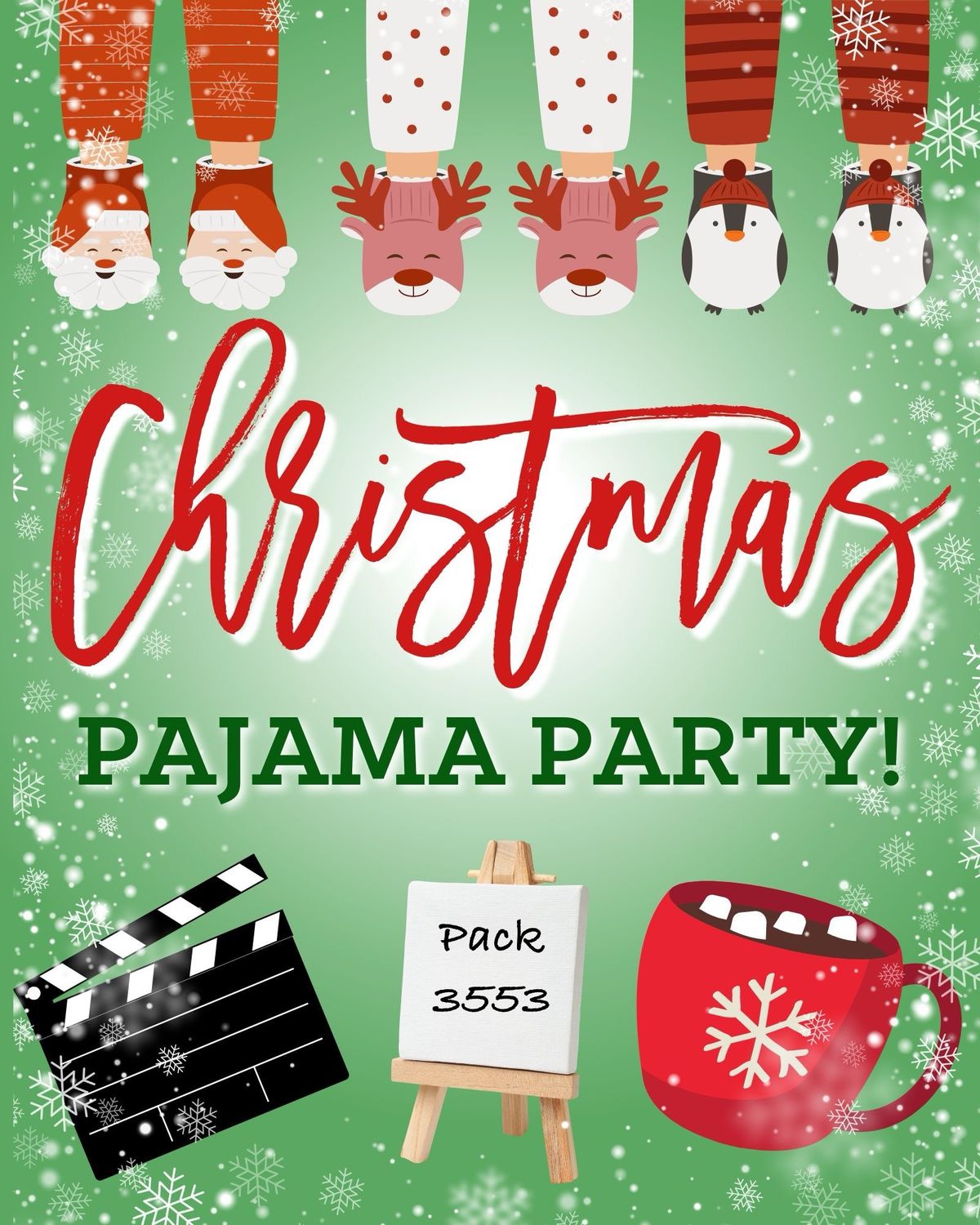 Christmas Pajama Party!! 