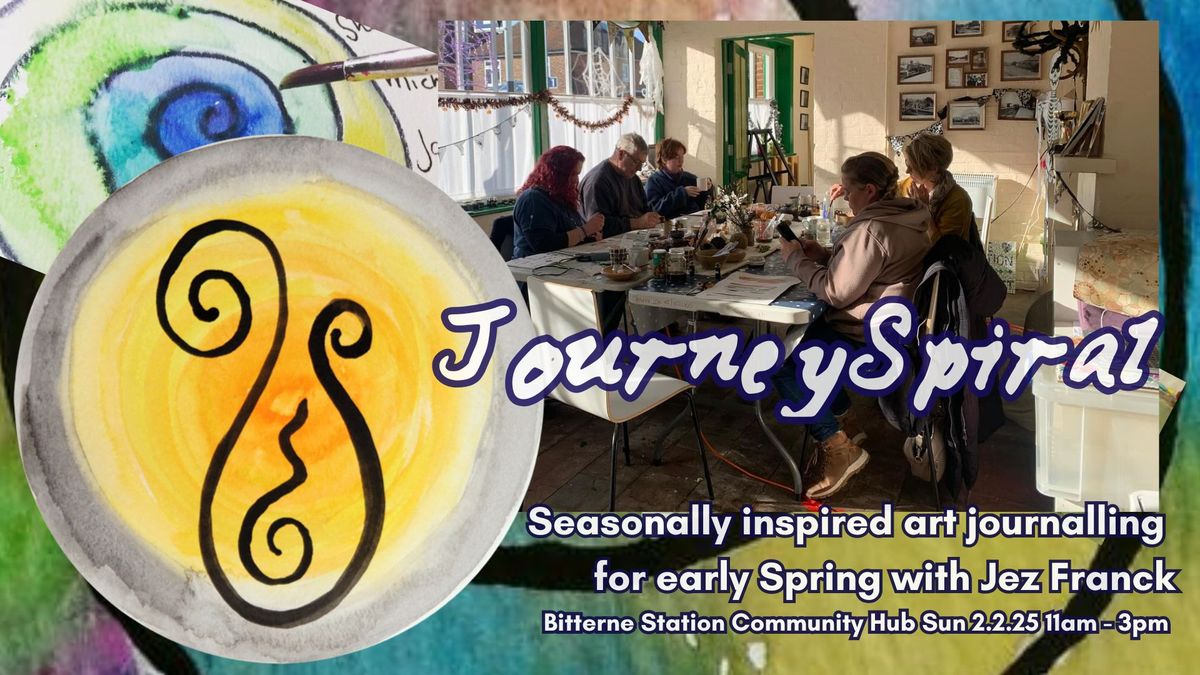 JourneySpiral - Journal with the Seasons \/ Bitterne Station \/ Sun 2.2.25 11am - 3pm