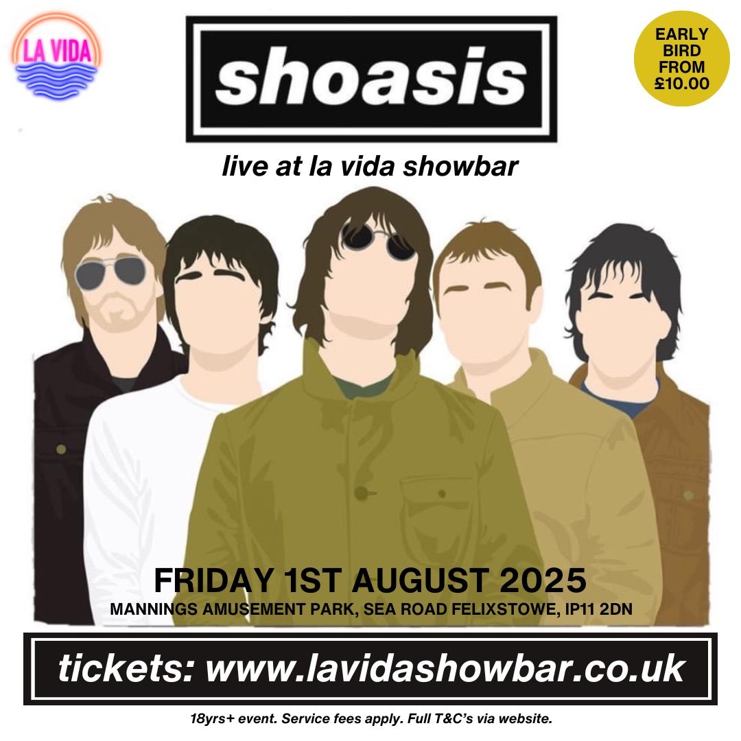 shoasis: the ultimate tribute to oasis!