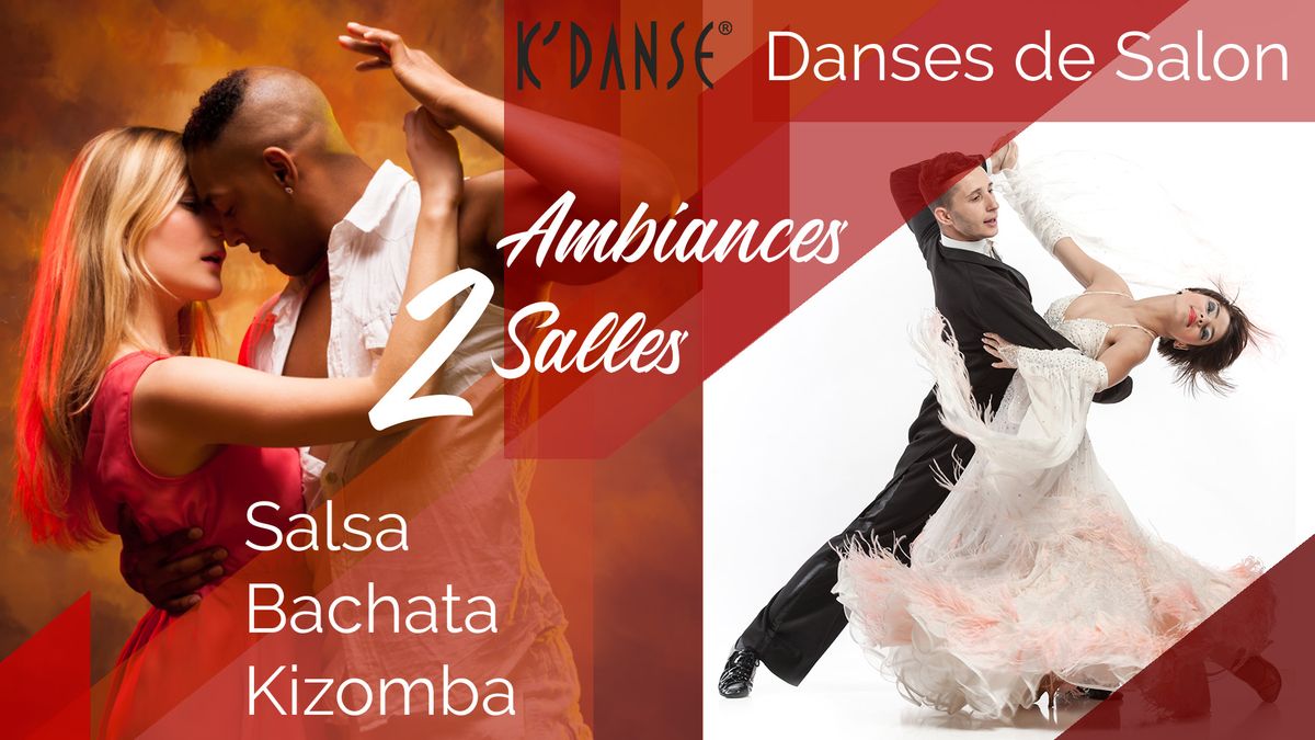 Soir\u00e9e 2S2A - Danses de salon & Salsa, Bachata, Kizomba \u00e0 K'Danse Lausanne