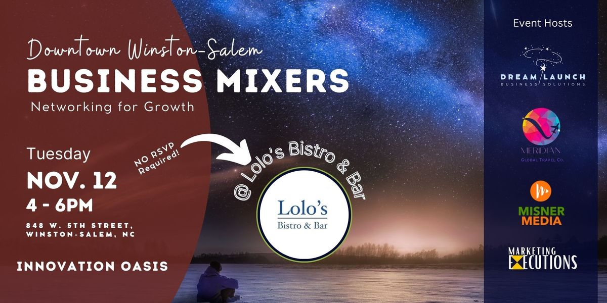 Business Networking at Lolo's Bistro & Bar