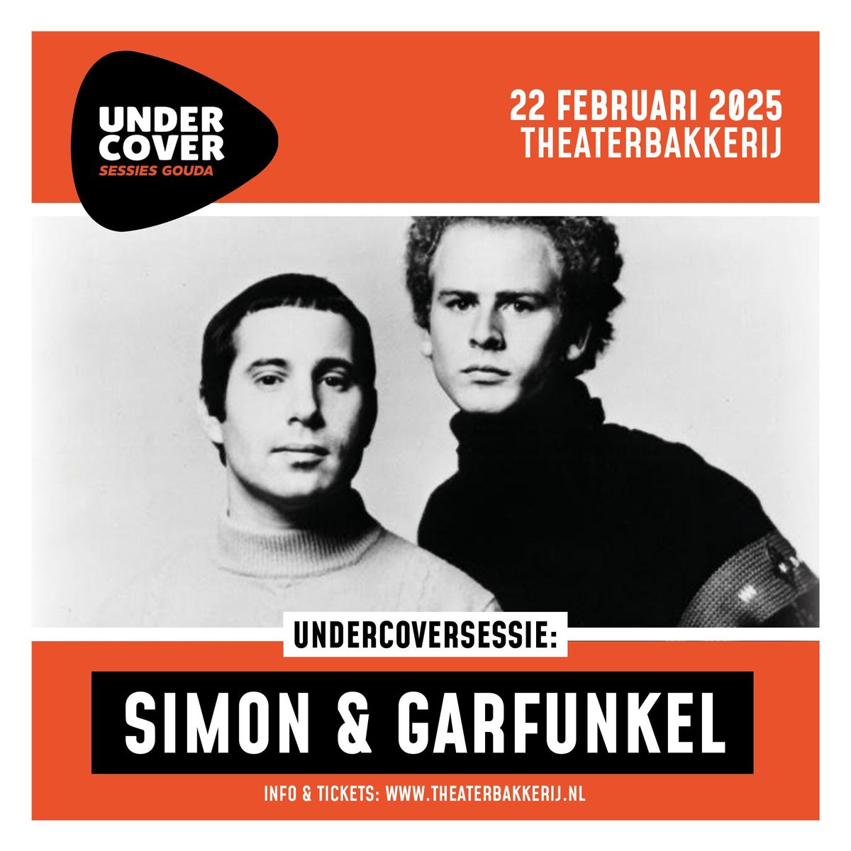 Undercoversessie: Paul Simon + Simon & Garfunkel | De Theaterbakkerij