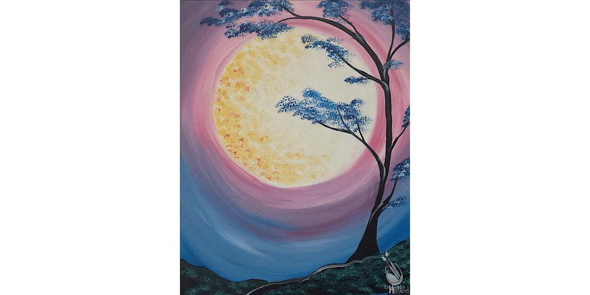 Mystical Full Moon - Paint and Sip in San Antonio | Classpop!\u2122