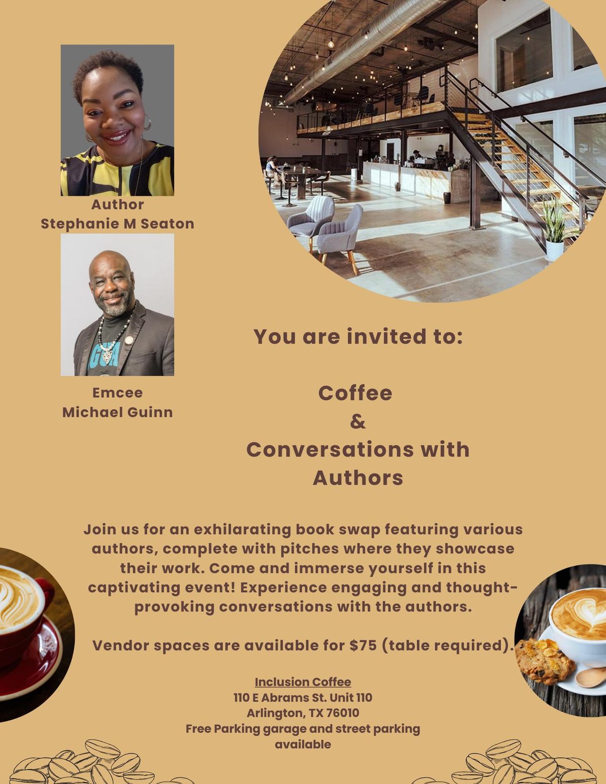 Coffee and Conversations with Authors