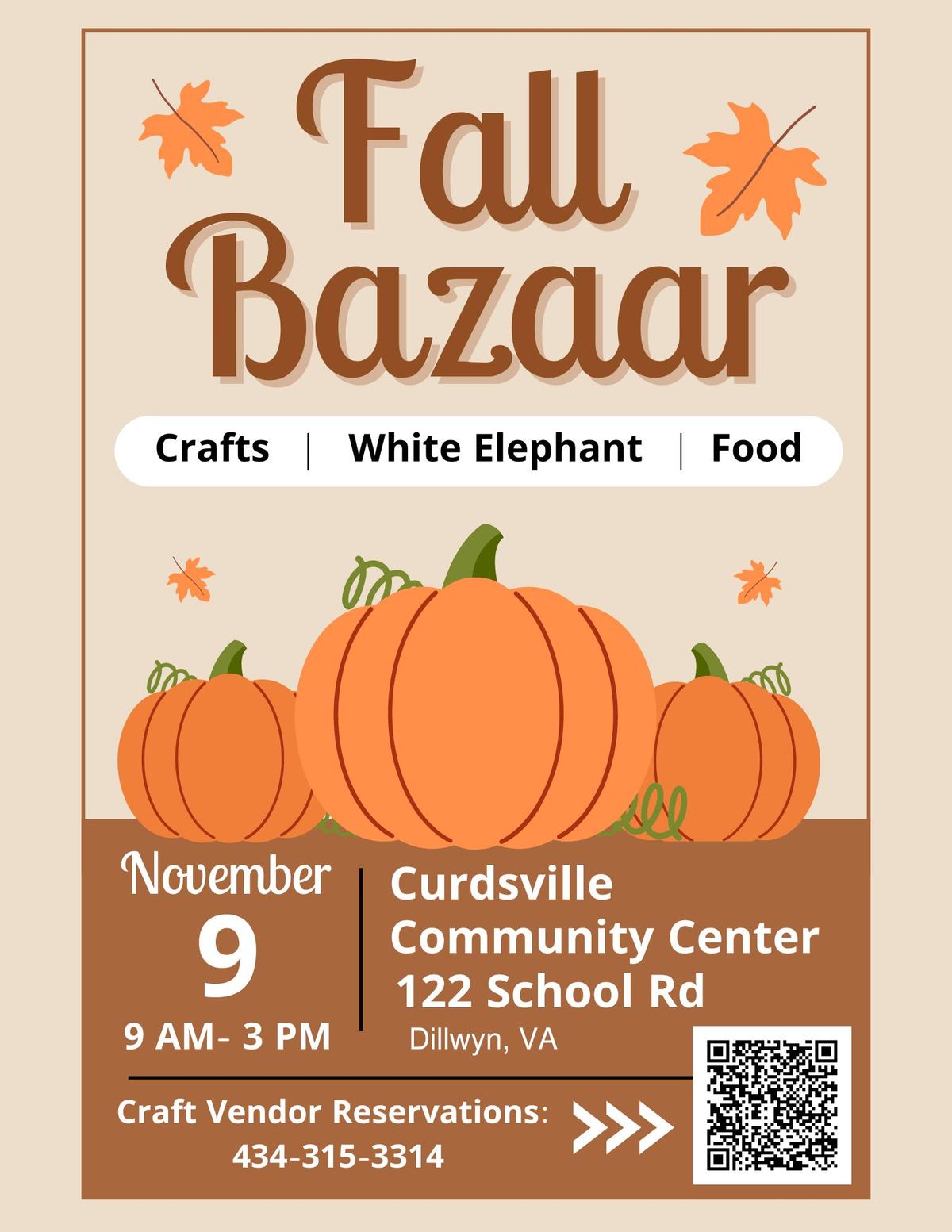 Fall Bazaar