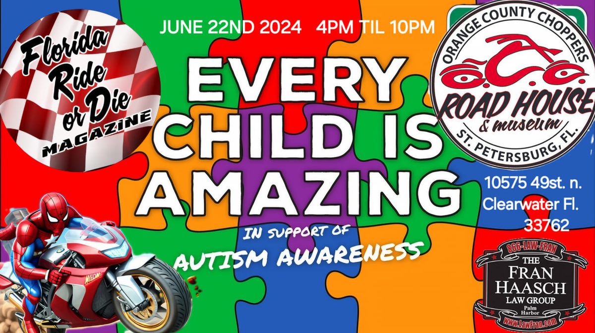 Autistic Smiles Bike & Car Event