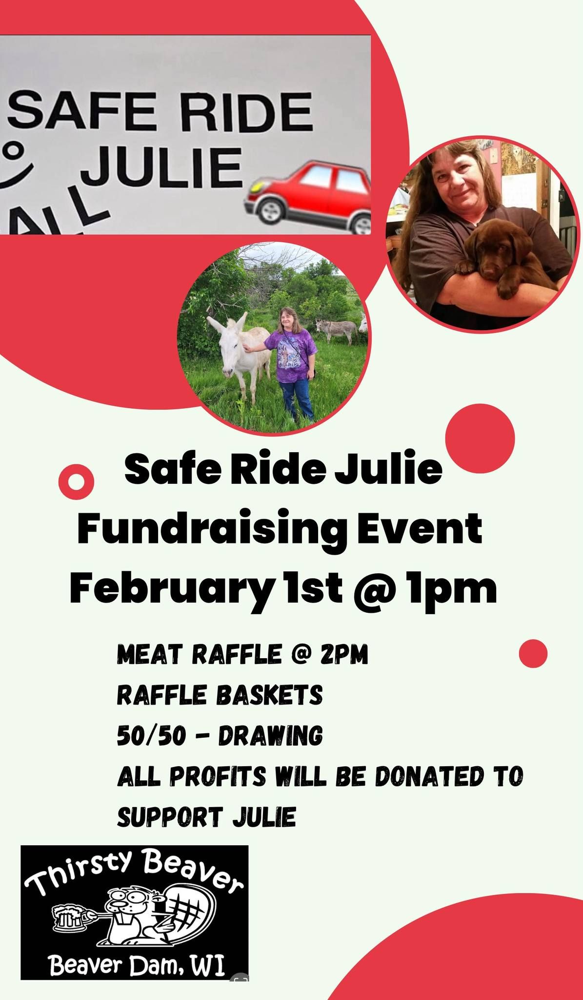 Safe Ride Julie - Fundraising Event