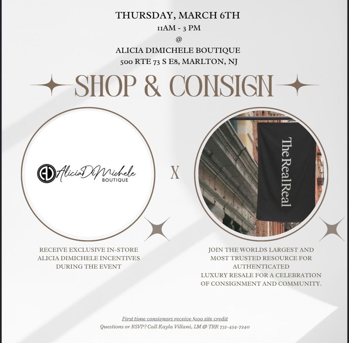 Shop & Consign Event