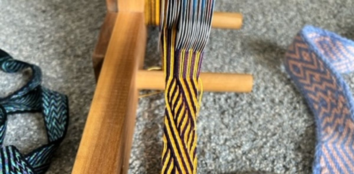 A Taste of Weaving with an Inkle Loom