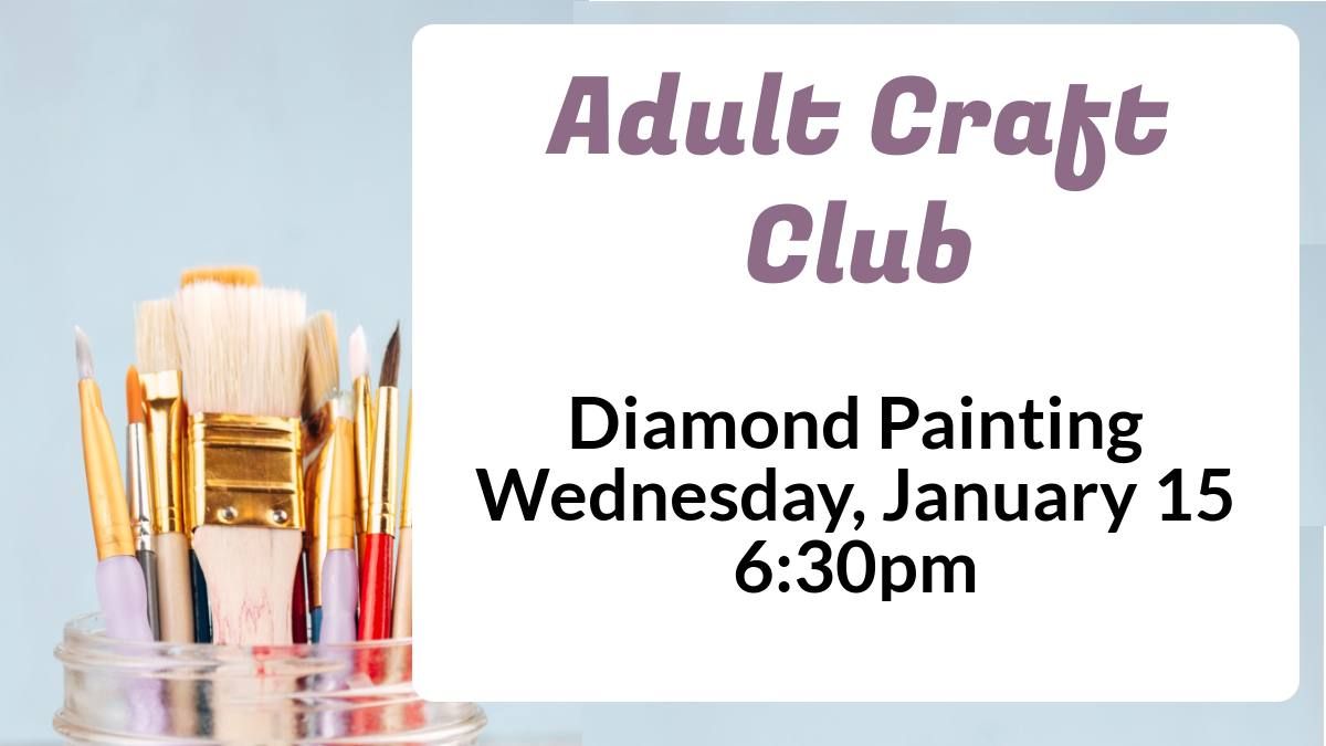 Adult Craft Club 