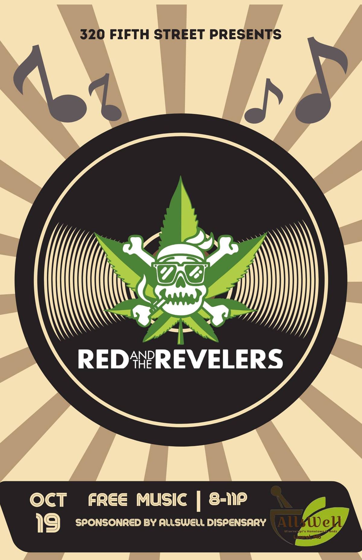 Red & the Revelers LIVE @ 320 FREE