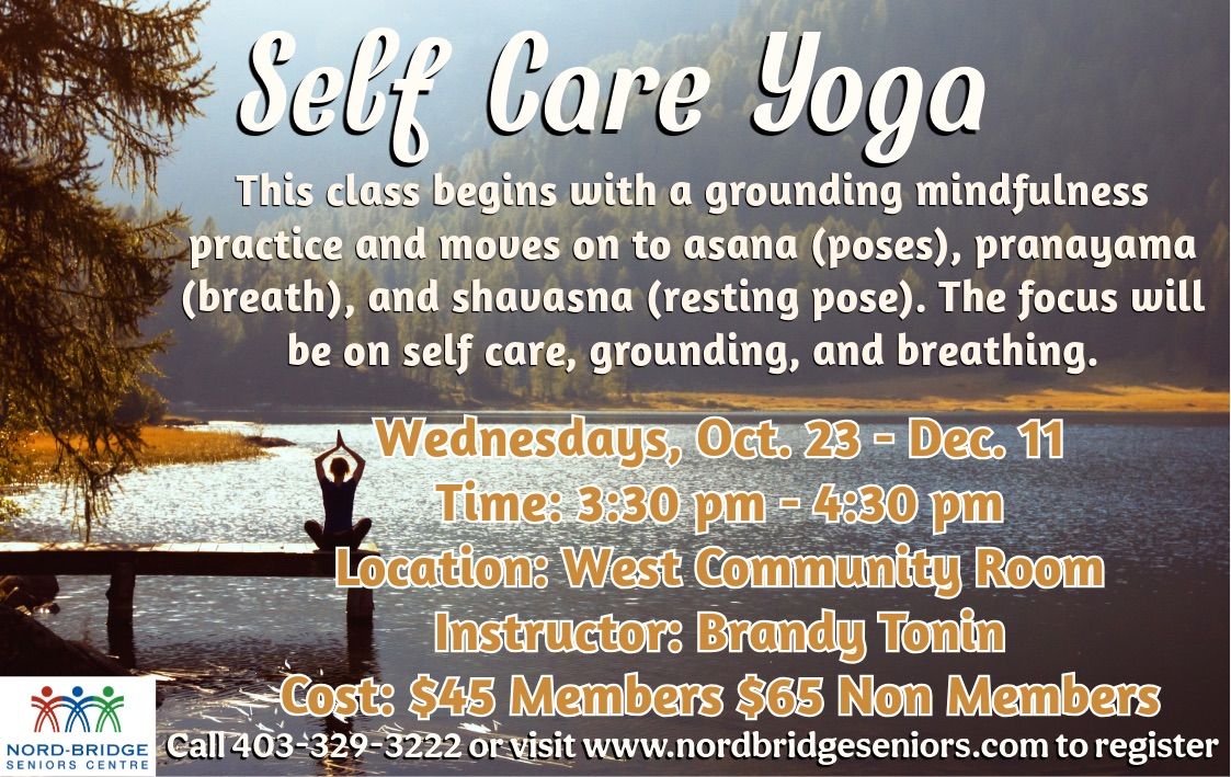 Self care yoga for seniors 55+! 