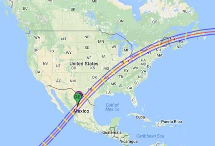 2024 Solar Eclipse - Dallas USA