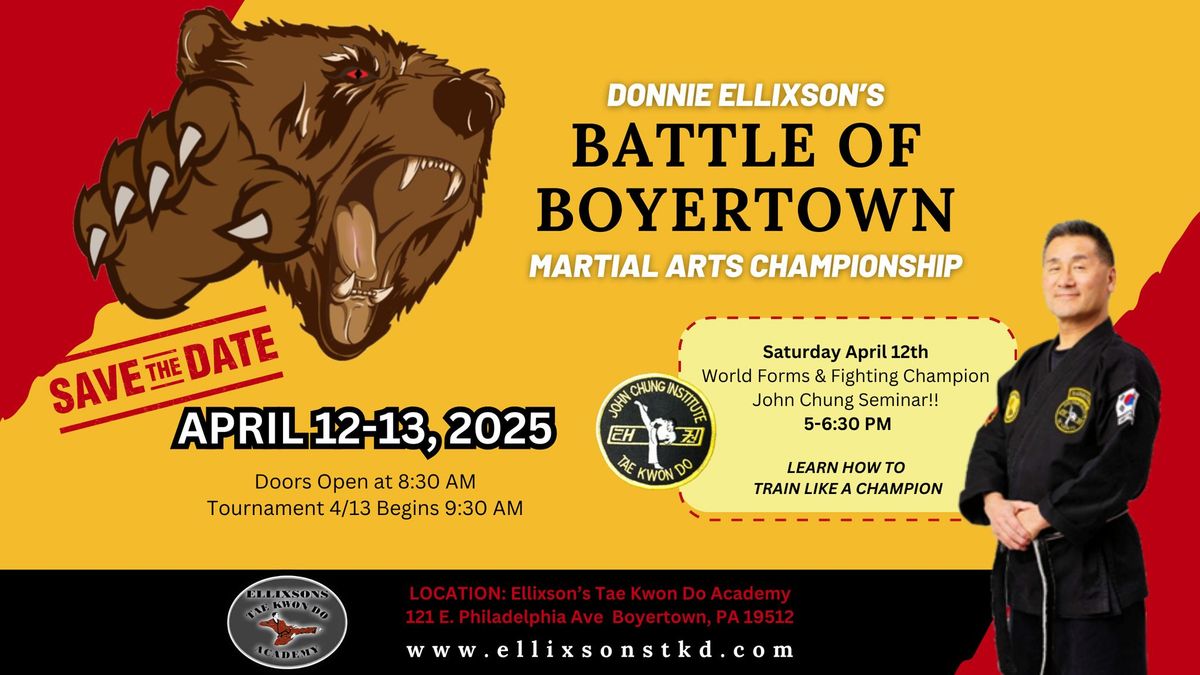 3rd Annual Battle of Boyertown