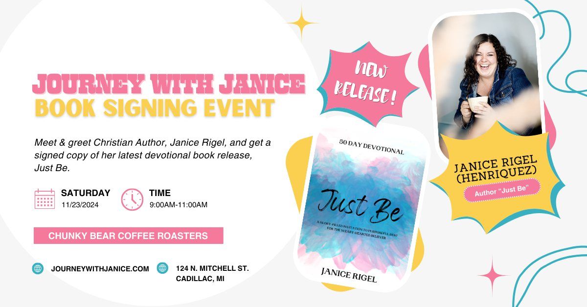 JUST BE BOOK SIGNING EVENT