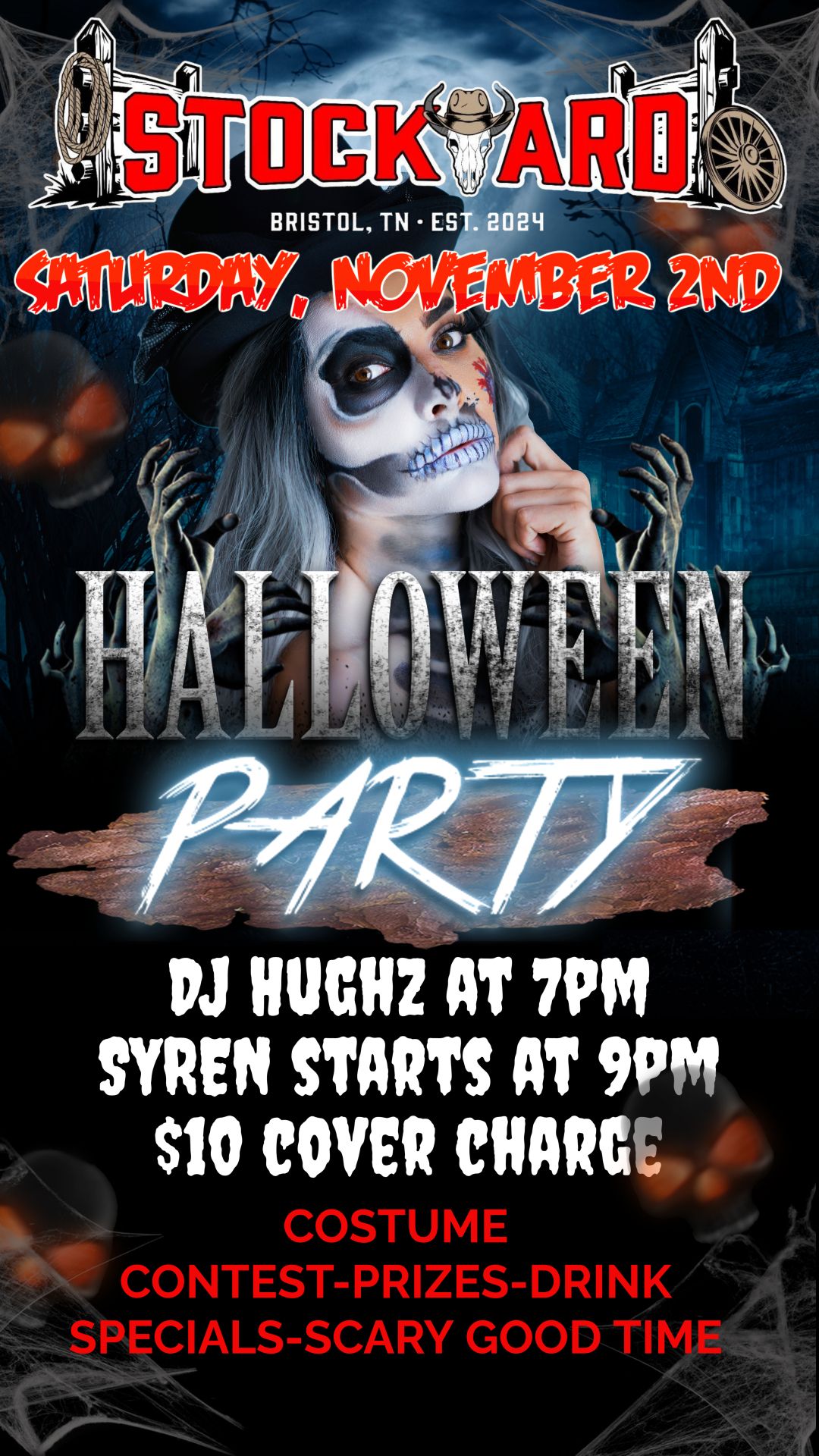 HALLOWEEN PARTY w\/ Syren live at Stockyard