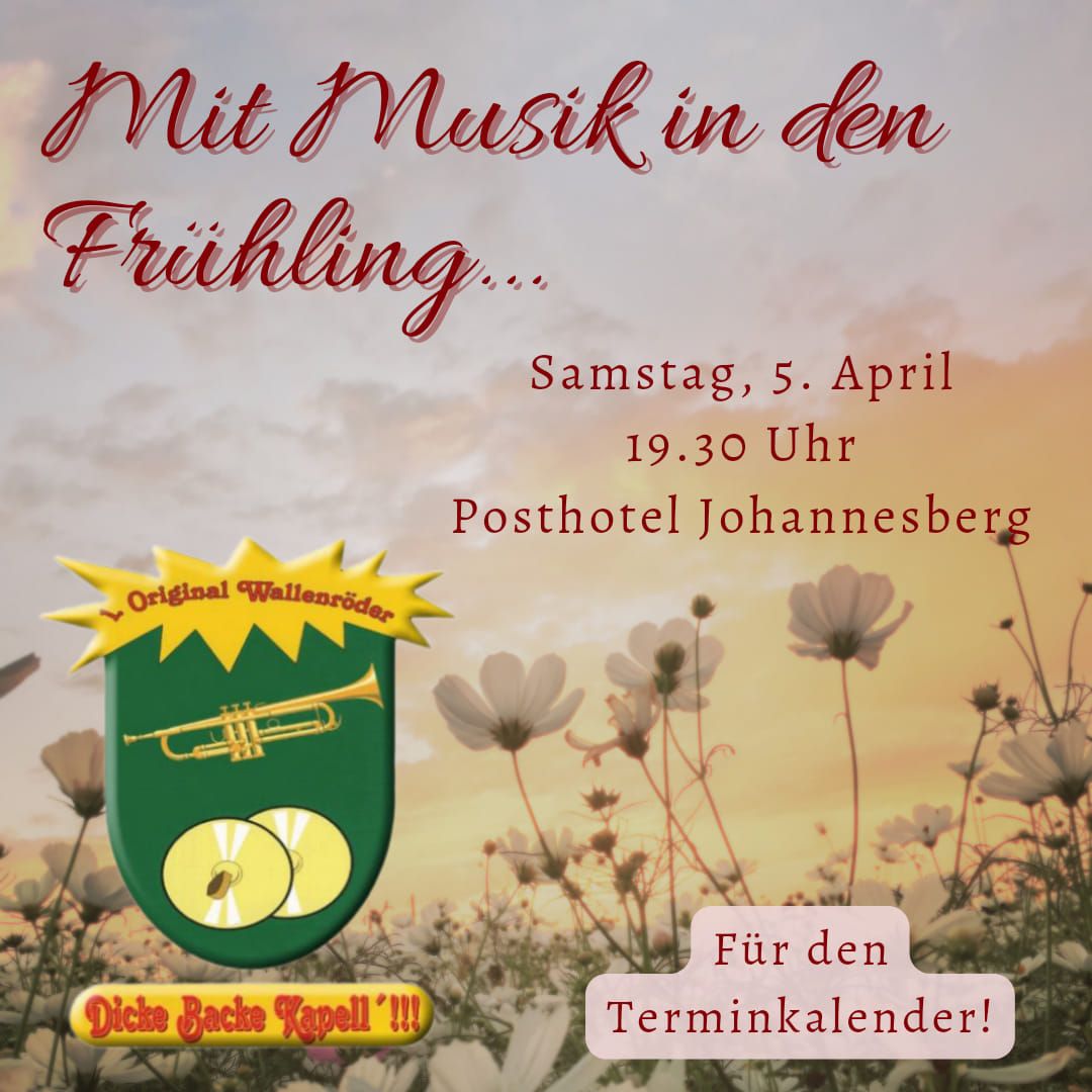 Mit Musik in den Fr\u00fchling... \ud83c\udfb6\ud83d\udc90