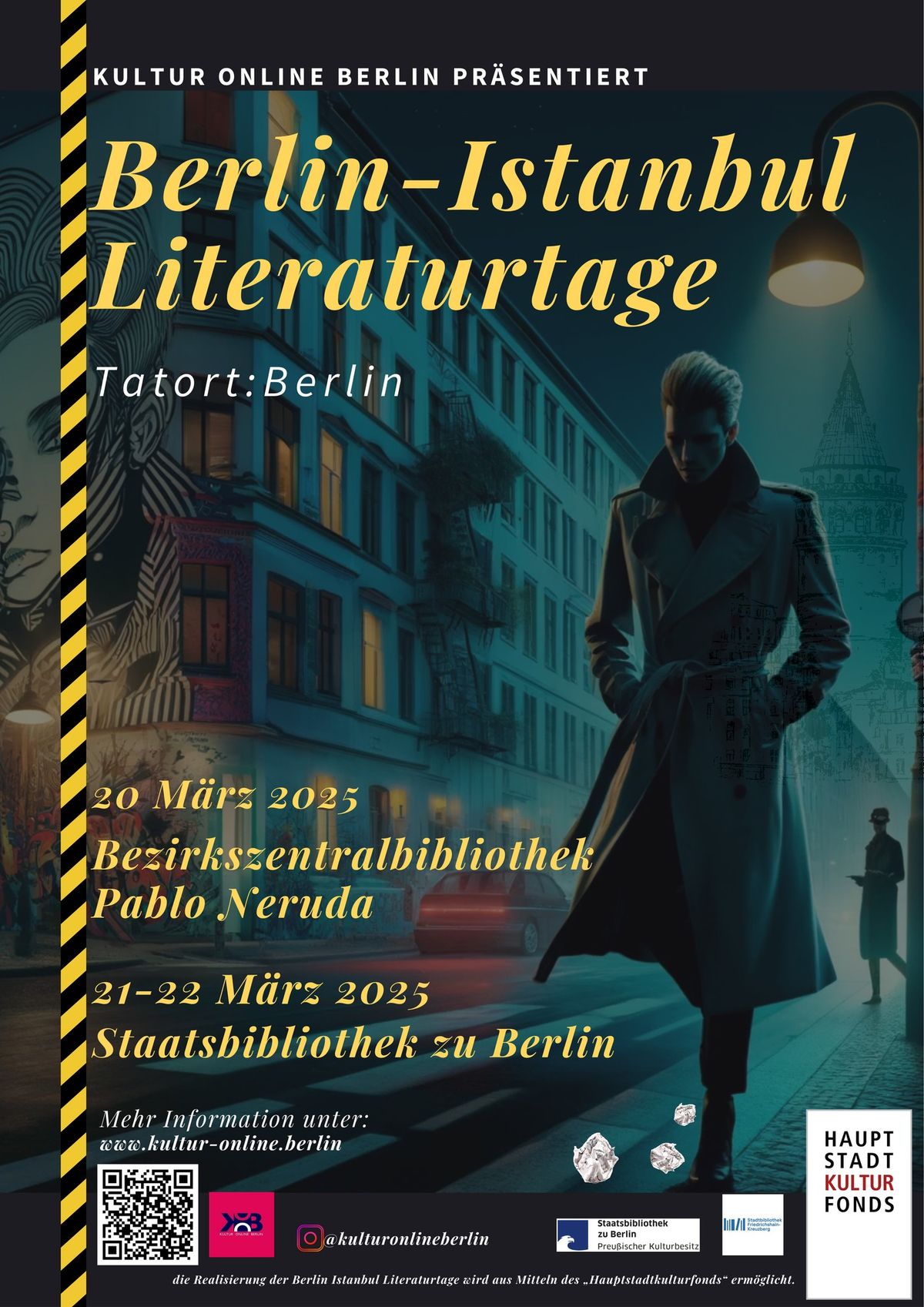 Berlin Istanbul Literaturtage 2025 - Tatort: Berlin