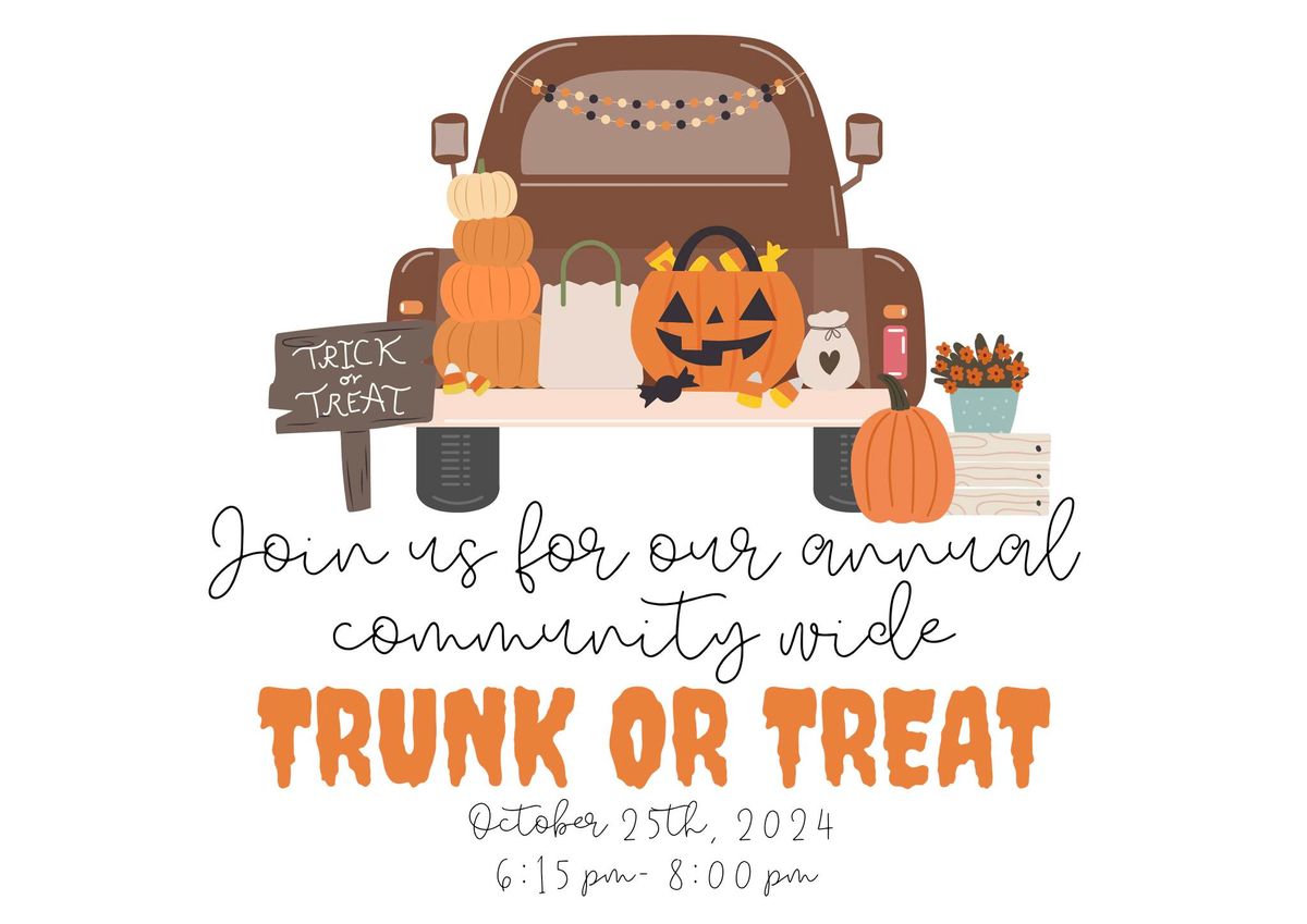 Annual Trunk Or Treat