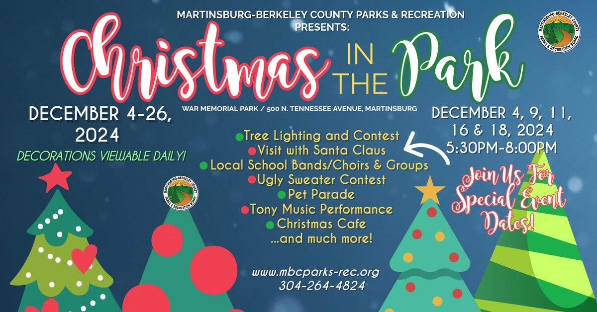 Christmas in the Park  - Special Event Evening