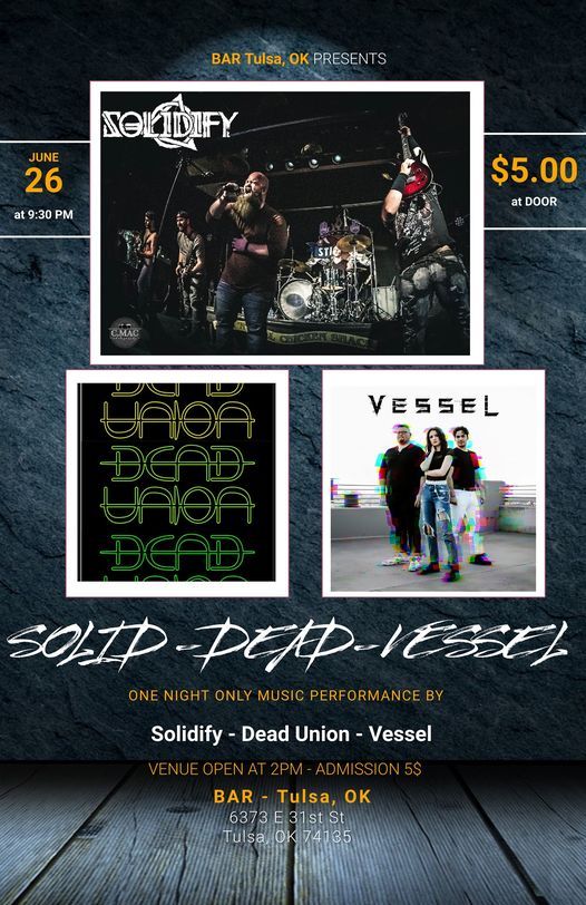 THE SOLID-DEAD-VESSEL CONCERT!