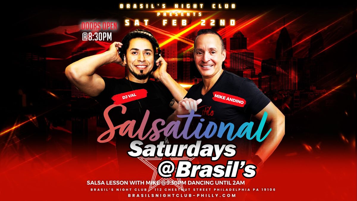 SALSATIONAL Saturdays @Brasils