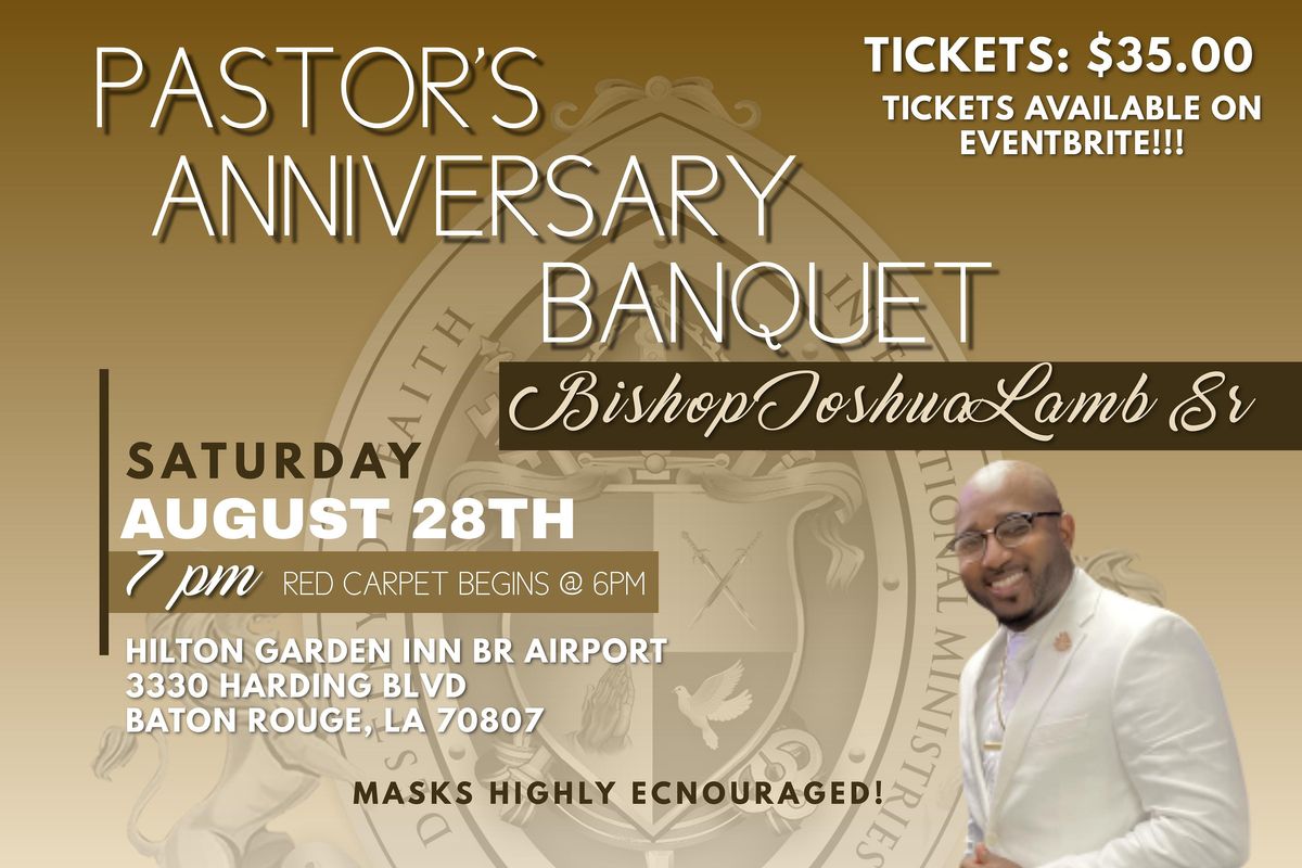 8th Year Pastors Banquet Honoring Bishop Joshua Lamb Sr, Hilton Garden ...